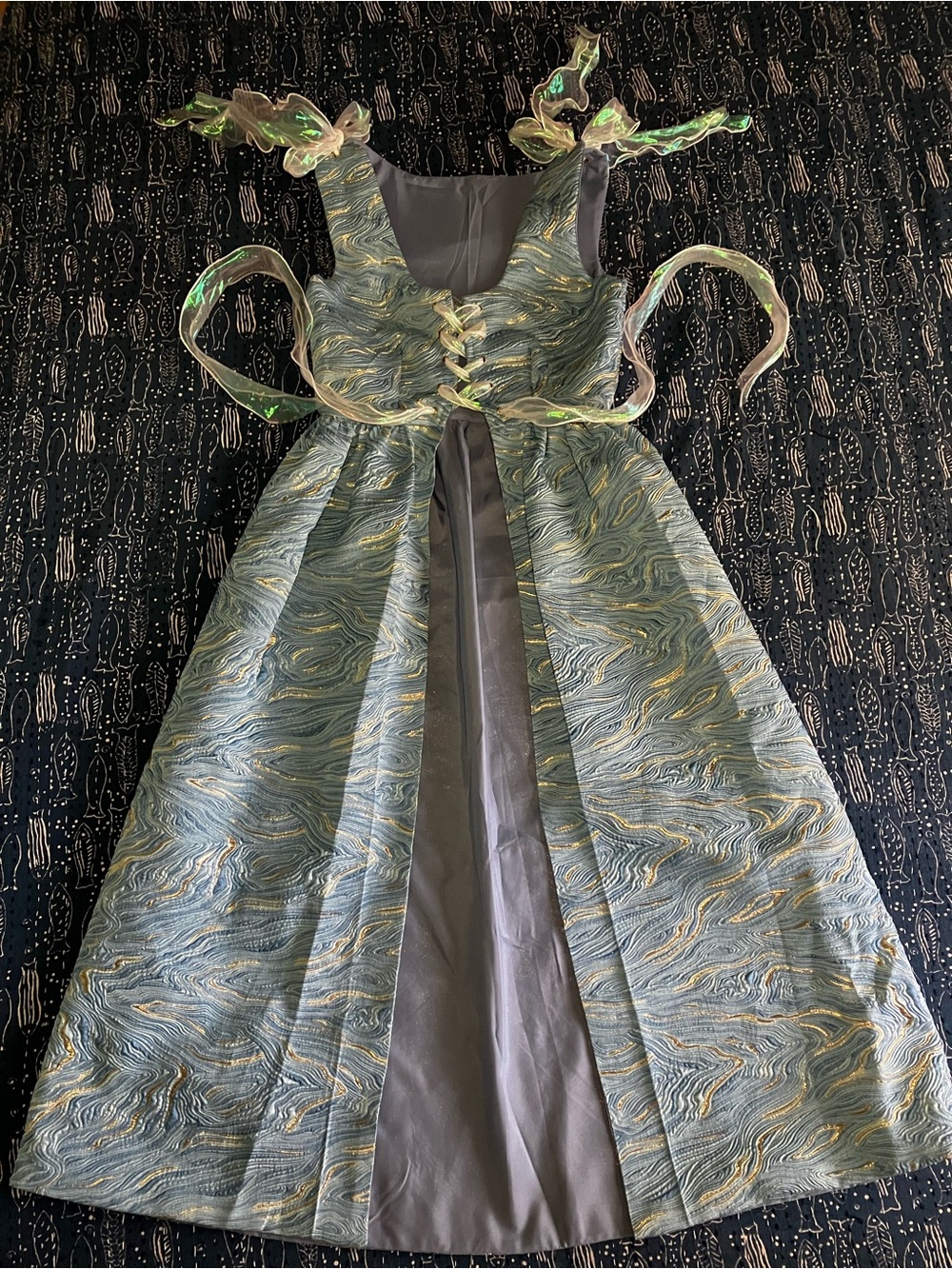 Renaissance Faire Over Dress - Ocean Inspired